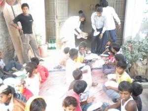 Child Feeding..